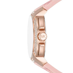 Michael Kors Sidney Multifunction Damenuhr im Roséton mit Pavé - MK7222