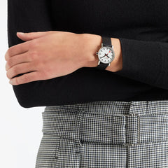 Mondaine EVO2 Quarz Damenuhr aus Schwarzes Leder, 30 MM - MSE.30110.LBV