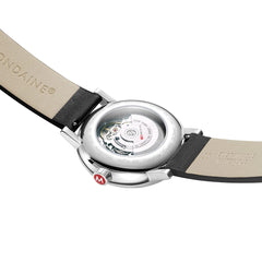 Mondaine EVO2 Automatik Herrenuhr aus Leder, 40 MM - MSE.40610.LBV