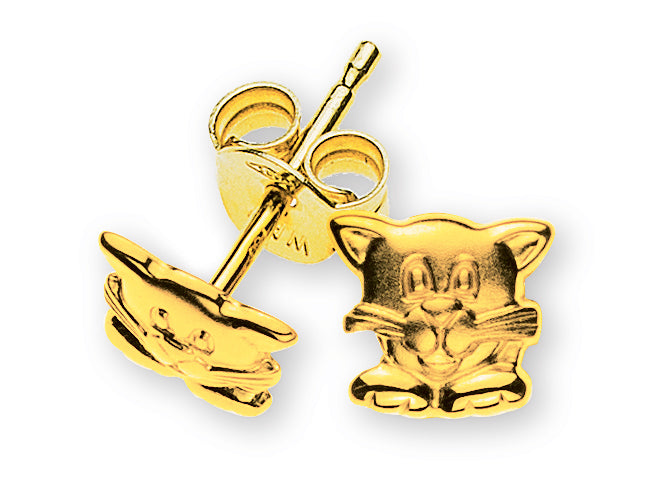 katzen-ohrstecker-18-karat-gelbgold-ogo1058