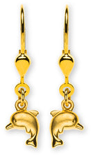 ohrh-nger-delfin-gesandelt-gelbgold-750-ogo1063