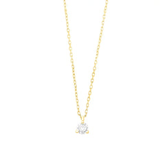 Facet Classic Express Eye Clean Gold Halskette