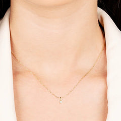 Facet Classic Express Eye Clean Gold Halskette