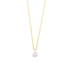 Facet Classic Express Eye Clean Gold Halskette