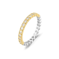 Ania Haie Ring Melodic Poet Bicolor