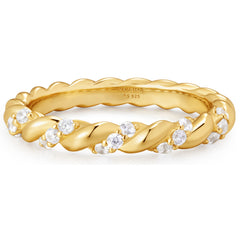 Ania Haie Ring Luna Gaze Gold