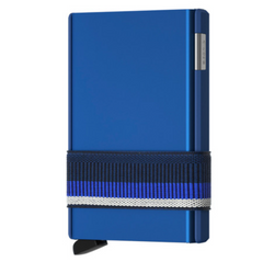 Secrid Cardslide Blue mit Gravur - CS-Blue