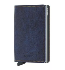 Portefeuille Slimwallet Secrid Indigo 5 Titanium avec gravure - SIn-5-Titanium