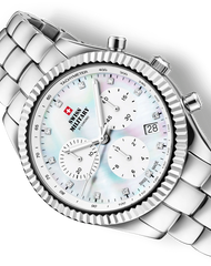 Swiss Military by Chrono Quarz Elegante Chronograph Damenuhr - SM30207.02