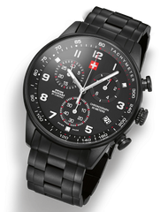 Swiss Military by Chrono Minimalistischer Chronograph Herrenuhr - SM34012.04
