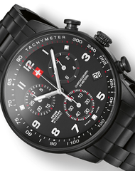 Swiss Military by Chrono Minimalistischer Chronograph Herrenuhr - SM34012.04