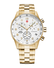 Swiss Military by Chrono Minimalistischer Chronograph Herrenuhr - SM34012.03