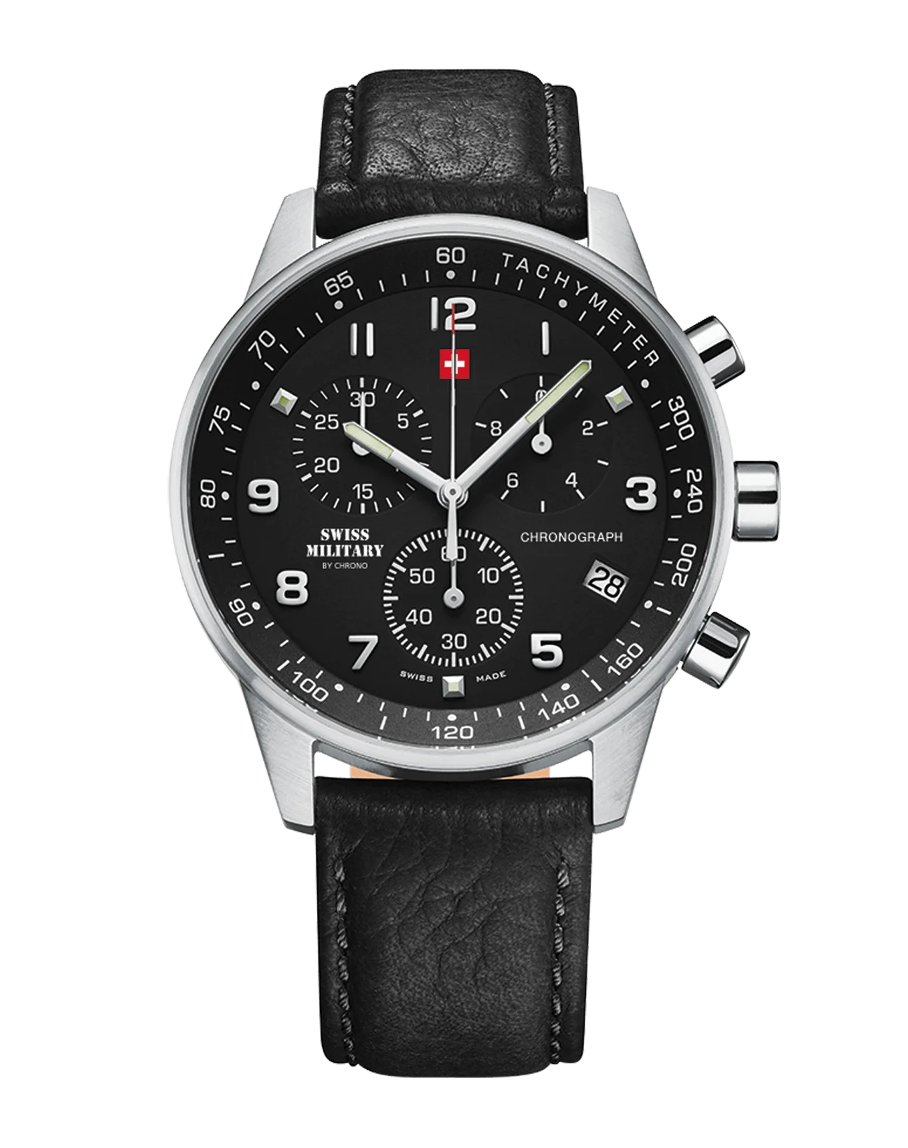 Swiss Military by Chrono Minimalistischer Chronograph Herrenuhr - SM34012.05