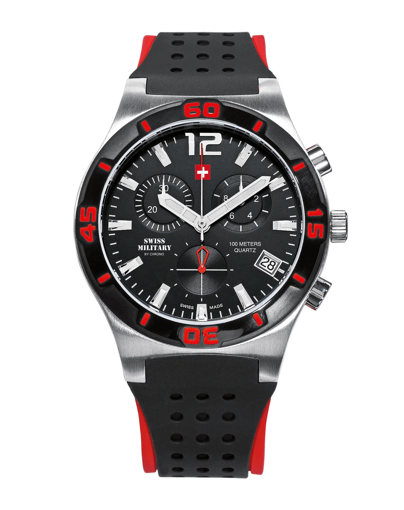 Swiss Military by Chrono Schweizer Sport Chronograph Herrenuhr - SM34015.06