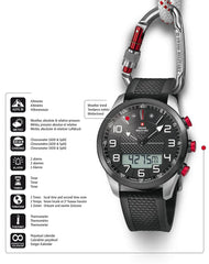 Swiss Military by Chrono Quarz Multifunktionaler Outdoor Chronograph Herrenuhr - SM34061.03