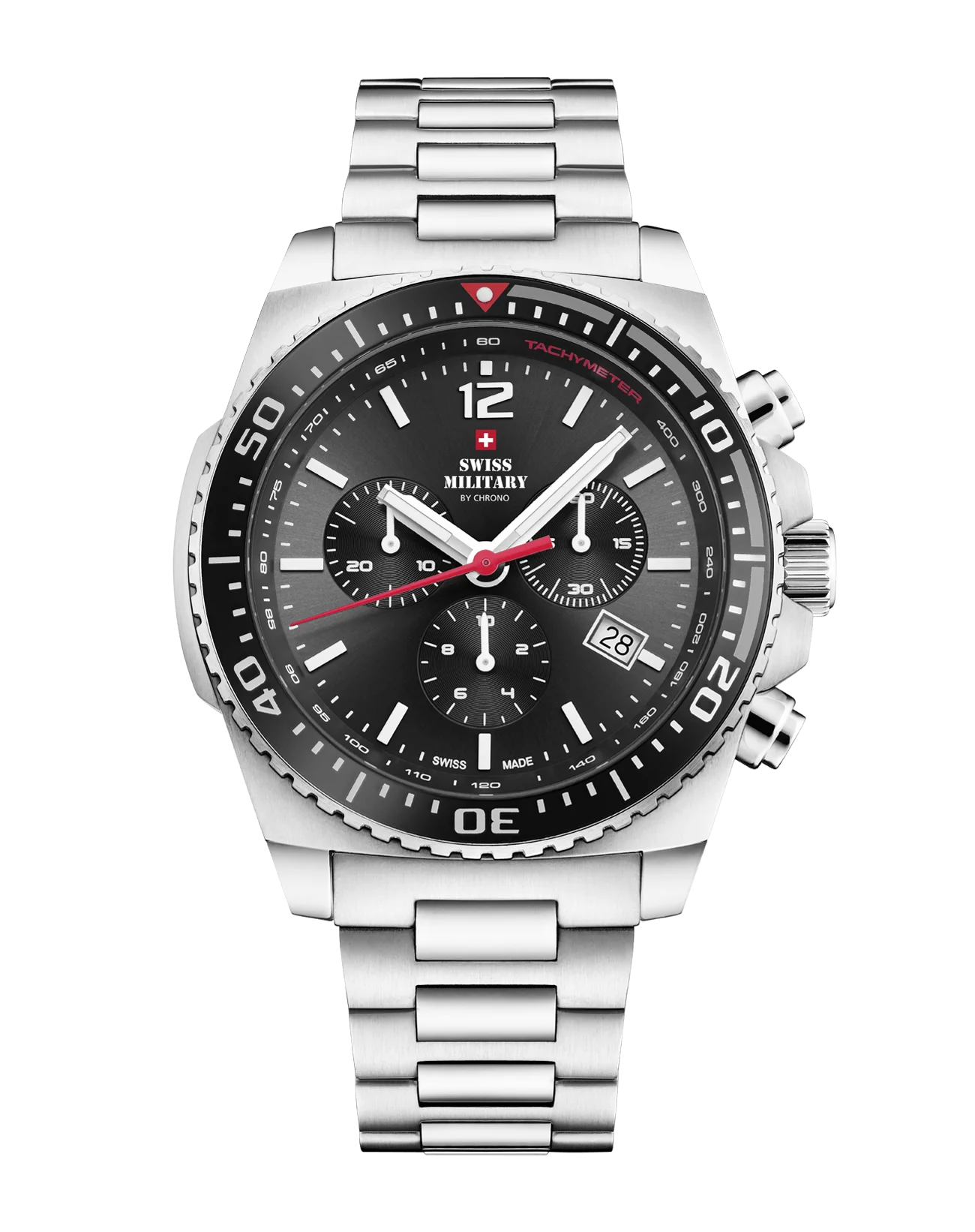 Swiss Military Quarz Chronograph Herrenuhr - SM34093.01