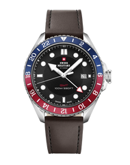 Swiss Military by Chrono GMT Uhr für Herren, ideal für Weltreisende - SM34095.04