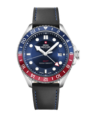 Swiss Military by Chrono GMT Uhr für Herren, ideal für Weltreisende - SM34095.06