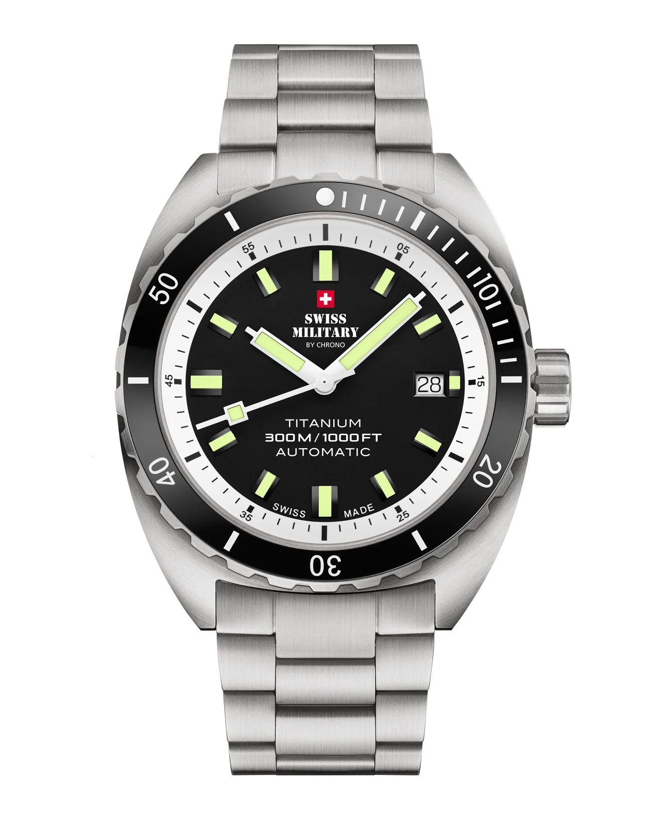Swiss Military by Chrono Titanuhr für Männer - SMA34100.02