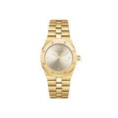 Rosefield Rose Damenuhr mit Edelstahlarmband