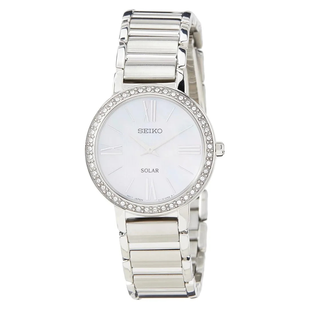 Seiko Quarz Damenuhr mit Edelstahlband - SUP431P1