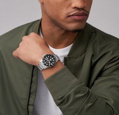 Fossil Herrenuhr Silber - FS6032