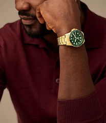 Fossil Herrenuhr Gold - FS6030