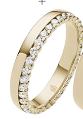 Alliances Rauschmayer avec 34 diamants 0,68 ct. - 04927