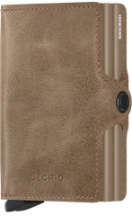 Secrid Twinwallet Vintage Taupe mit Gravur - TV-Taupe