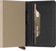 Portefeuille à bande Secrid LIBA Black-Olive avec gravure - BLi-Black-Olive