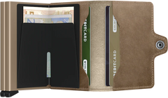 Secrid Twinwallet Vintage Taupe mit Gravur - TV-Taupe