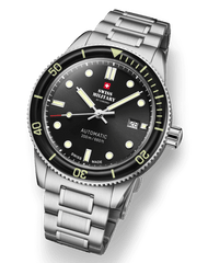 Swiss Military Automatik Taucheruhr für Herren - SMA34106.01