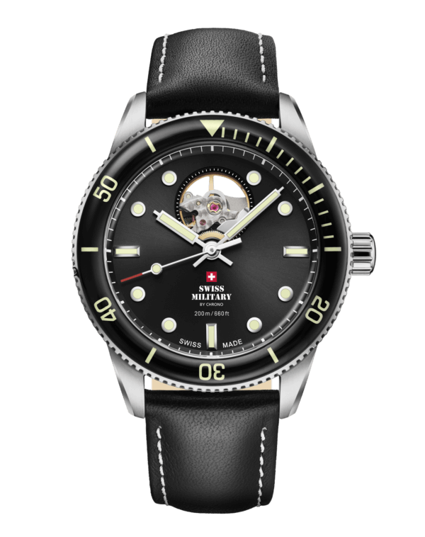 Swiss Military Automatik Taucheruhr für Herren - SMA34106.15
