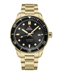 Swiss Military Automatik Taucheruhr für Herren - SMA34106.01