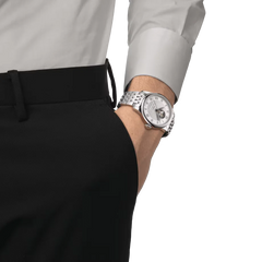 Tissot Le Locle Powermatic 80 Open Heart Herrenuhr - T006.407.11.033.02