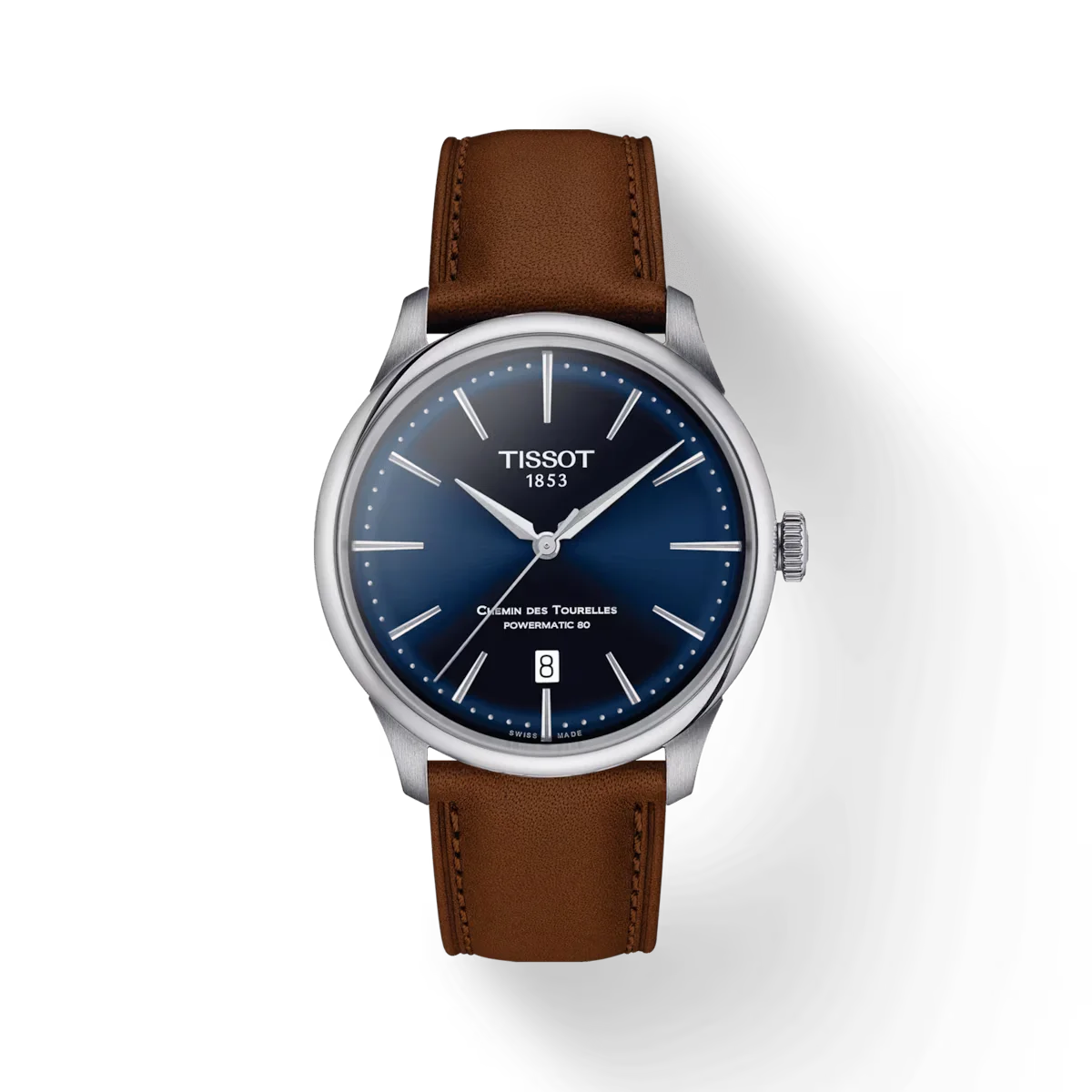 Tissot Chemin Des Tourelles Powermatic 80 39mm Herrenuhr - T139.807.16.041.00