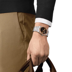 Tissot PRX Powermatic 80 Steel & 18K Gold Bezel Herrenuhr - T931.407.41.291.00