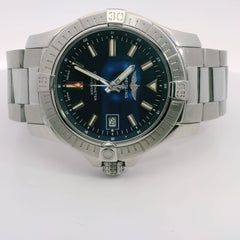 Breitling Avenger II GMT Automatic Herrenuhr Blau Edelstahl – A1731810/CA42