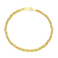 Hohles Königsketten Armband – 18K 750 Gelbgold - VZM070GG21