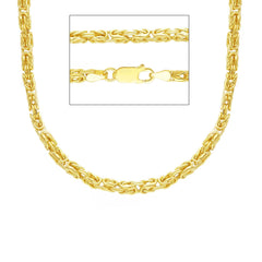 Hohle Königskette für Herren 18K 750 - VZM070GG