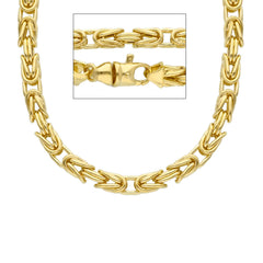 Hohle Königskette für Herren 18K 750 - VZM110GG