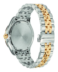 Versace Silber Gold Band, Grünes Zifferblatt Herrenuhr - VEVK00620