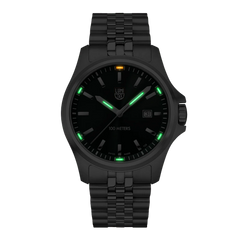 Luminox Dress Field 43mm Sport Uhr Edelstahl Grün