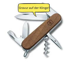 Victorinox Spartan Wood Taschenmesser mit Gratis Gravur - 1.3601.63