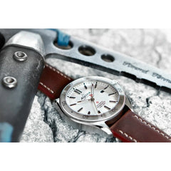 Alpina Alpiner 4 Automatic Braun Lederband Herrenuhr -AL-525SS5AQ6