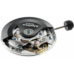 Alpina Smartimer Pilot Automatic Braun Lederband Herrenuhr