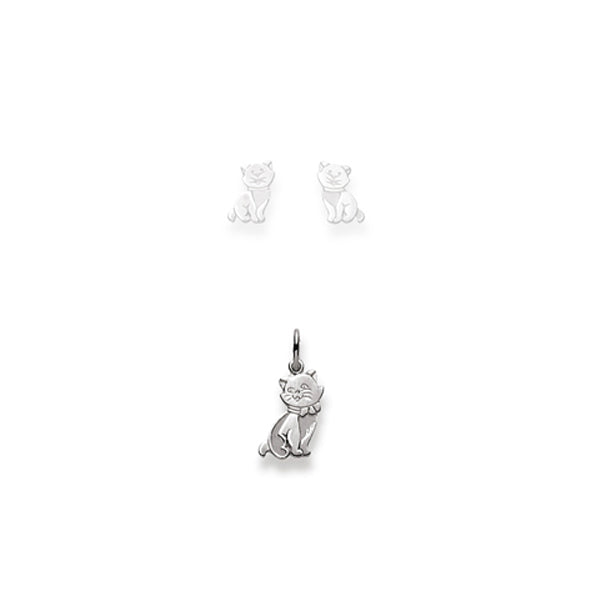Anhänger Gold 750 Weiss Katze – 1256.05692/0001