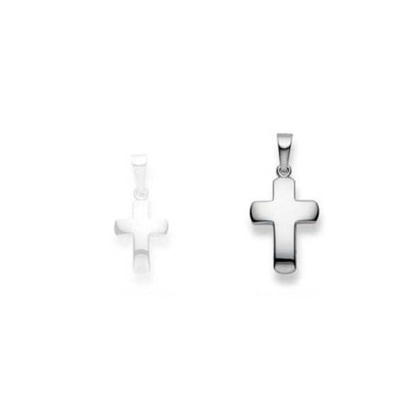 Anhänger Gold 750 Weiss Kreuz – 1258.02261/0002