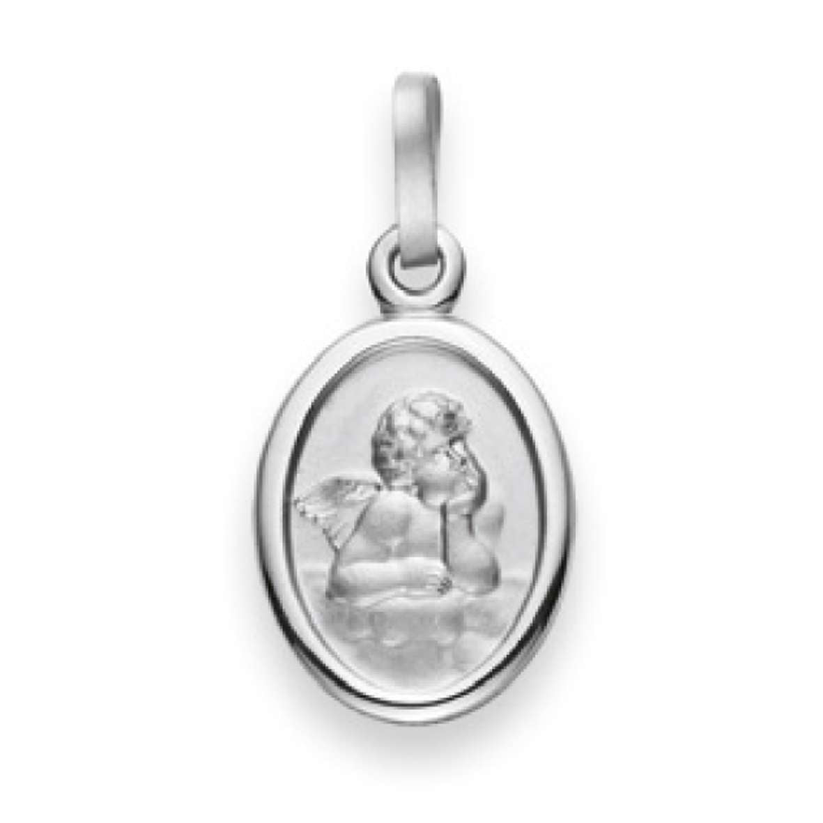 Anhänger Silber 925 weiss Engel matt/poliert rhodiniert – 6258.03301/1200