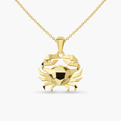 Anhänger Sternzeichen Krebs Gelbgold 585 Gold - 58-00233